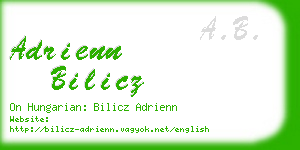 adrienn bilicz business card